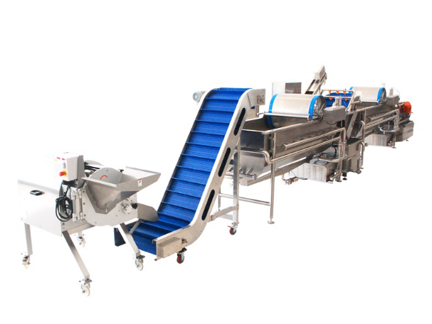 新鮮蔬菜加工(根莖)生產線(圖1) 新鮮蔬菜加工(根莖)生產線(圖1)