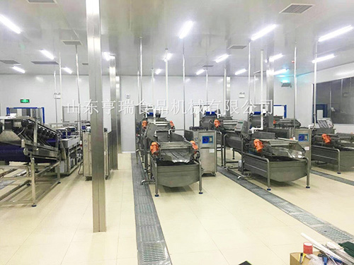 凈菜加工生產線案例(圖1)