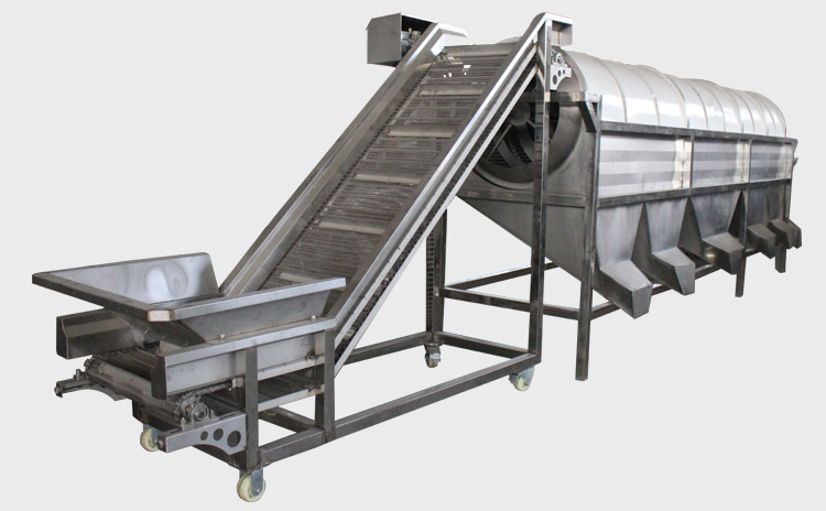 大棗中型滾筒式分級(jí)機(jī)(圖1)