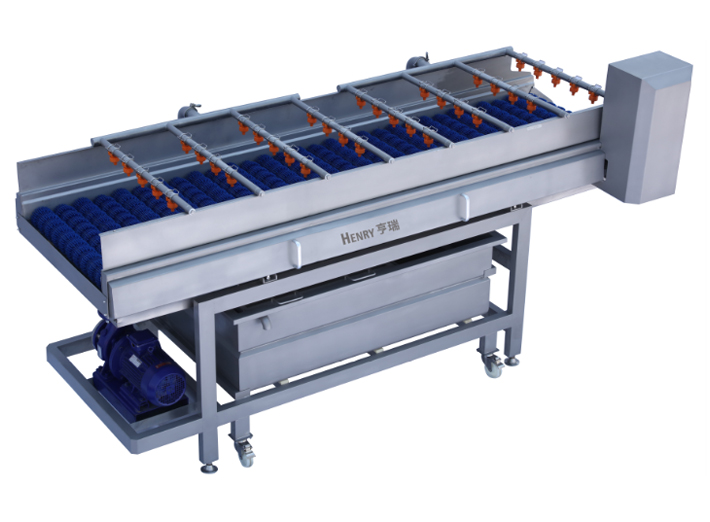 毛刷噴淋去雜清洗機(圖1) 毛刷噴淋去雜清洗機(圖1)